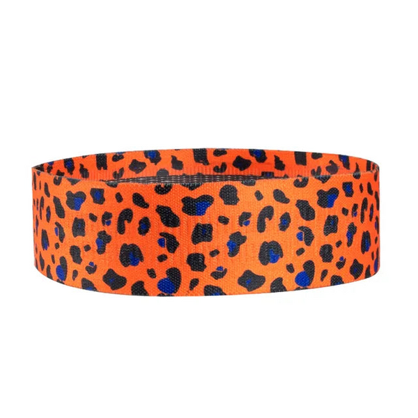 Green Leopard Print Fitness Resistance Bands Hip Lifting Set Handy Accesorios Para Yoga Pilates Home Gym Equipment Resistance Trainers