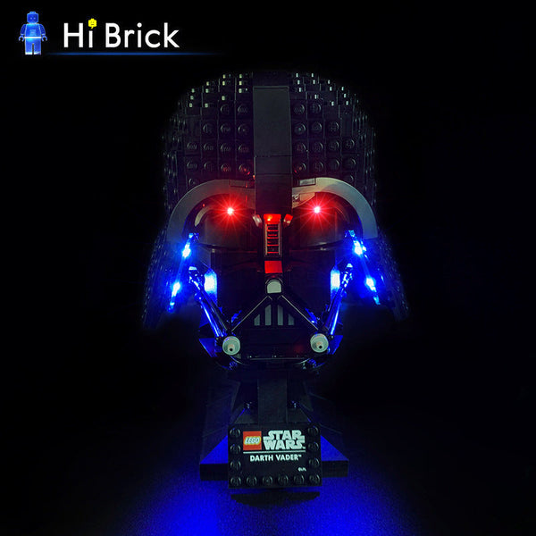 Suitable For Lego 75304 Darth Vader Helmet Star Wars Led Lighting With Lights Building Toys Sets & Packs