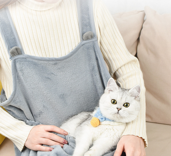 Cat Grooming Clothing Super Soft Hugging Non Hair Sticking Bib Pet Apron Pet Grooming