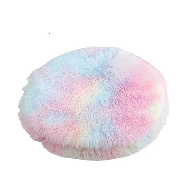 Soft Plush Round Cat Bed Mat For Small Dogs Cats Cozy Fleece Pet Sleeping Kitten Puppy Nest Warm Cushion Accessories Pet Beds