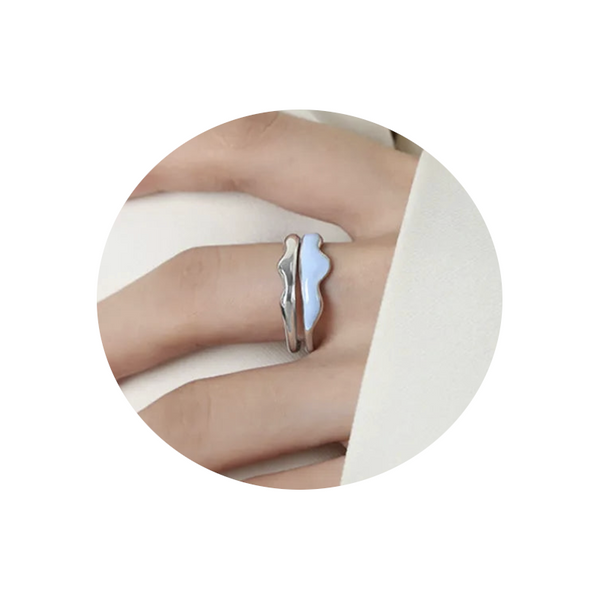 18K Gold Plated Open Ring Rings