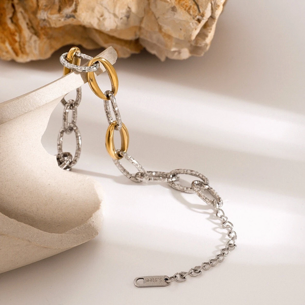 18K Gold Plated Stainless Steel Bracelet Bracelets