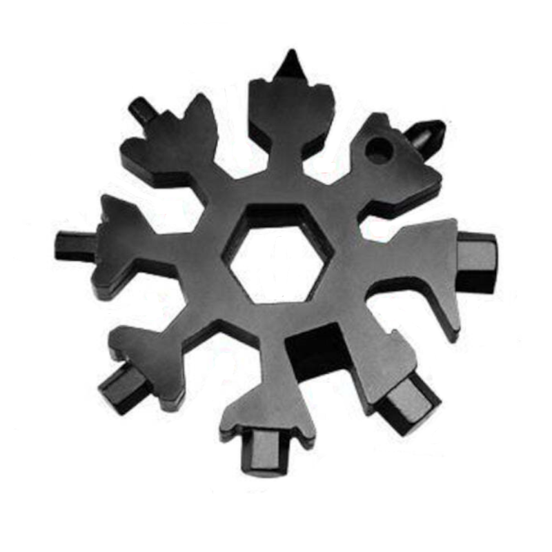 18 In Mini Multifunctional Snowflake Wrench Tool Multi Tools