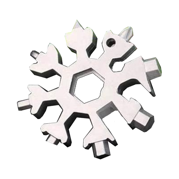 18 In Mini Multifunctional Snowflake Wrench Tool Multi Tools