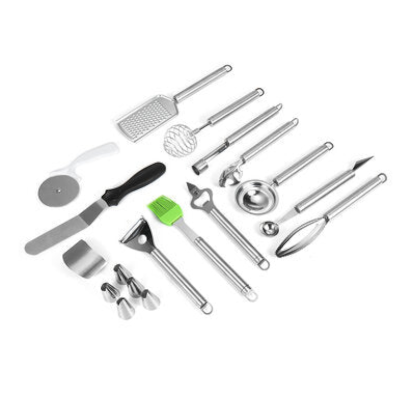 18Pcs Stainless Steel Kitchen Utensils Set Cooking Utensils