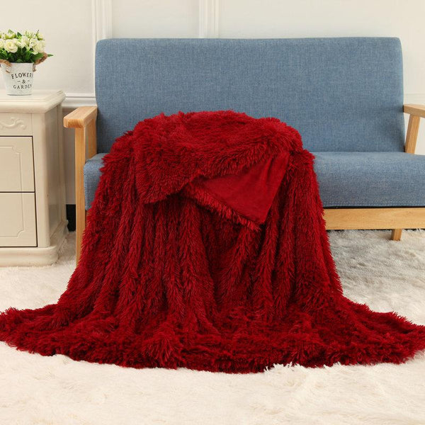 Lots Of Colours Three Sizes Super Soft Fluffy Warm Blanket