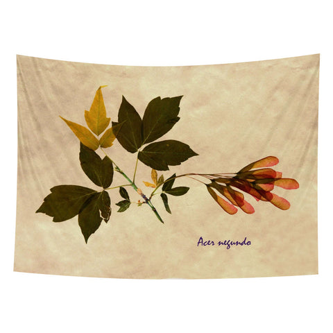 Tapestry Brown Leaves 230X150cm Psychedelic Scene Art Bohemian Decorative Sheet Tapestries