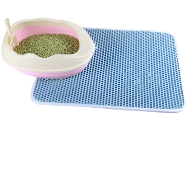 Waterproof Pet Cat Litter Mat Double Layer Box Non Slip Sand Pad Washable Bed Clean Products Litter Trays