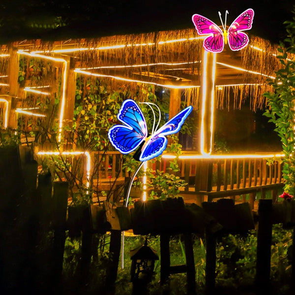 Automatic Fluttering Butterfly Lights With Realistic | Led Fairy Decor For Wedding & Party Wings