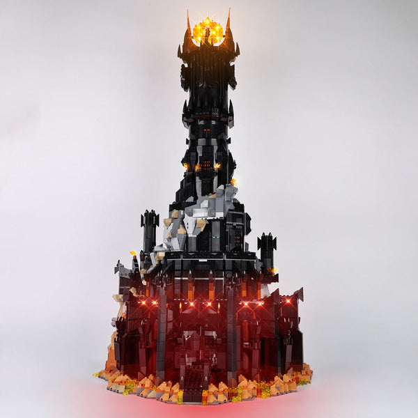 Suitable For Lego 10333 Lord Of The Rings Baladu Black Tower Led Building Blocks Toy Lighting Fixtures Sets Building Toys Sets & Packs