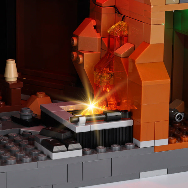 Suitable For Lego 10333 Lord Of The Rings Baladu Black Tower Led Building Blocks Toy Lighting Fixtures Sets Building Toys Sets & Packs