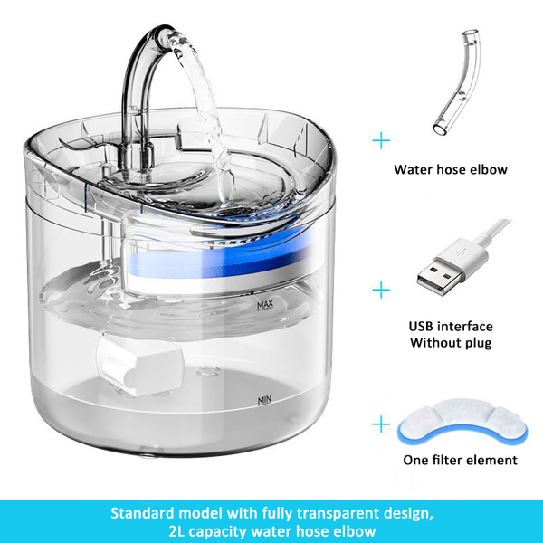 Pet Water Dispenser Automatic Circulation Intelligent Constant Temperature Electric Mute Water Dispenser Pet Supplies Accessory Dog Fountains