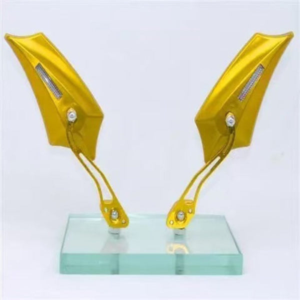 Electric Vehicle Motorcycle Aluminum Alloy Rearview Mirror 8Mm Universal Positive Thread Other Motorcycle Parts