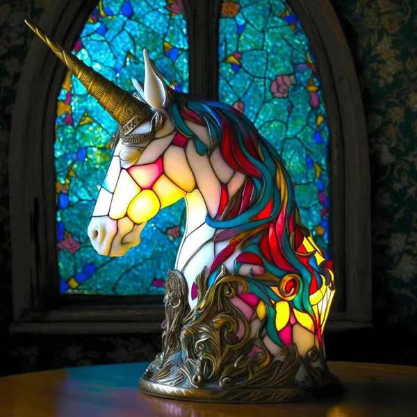 Magical Led Ornament Creative Home Usb Plug Luminous Decoration Resin Statue Seasonal Decorations