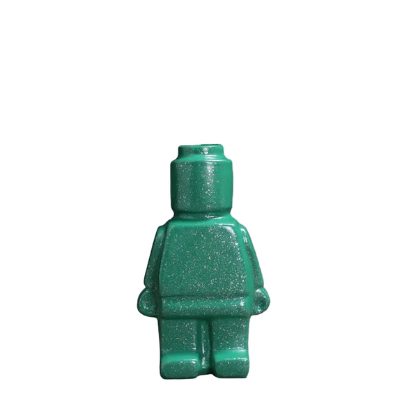 Robot Vase Resin Creative Home Decor Living Room Decoration Insertion Vases