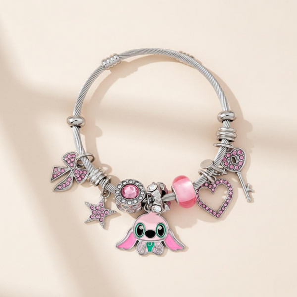 Stitch Anime Character Plush Toy And Lilo & Bracelet Accessories Plush Toys