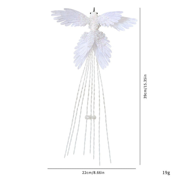 Faux Hummingbird Christmas Tree Decoration Holiday Decorative Bird Ornament For Scene Arrangement Seasonal Decorations