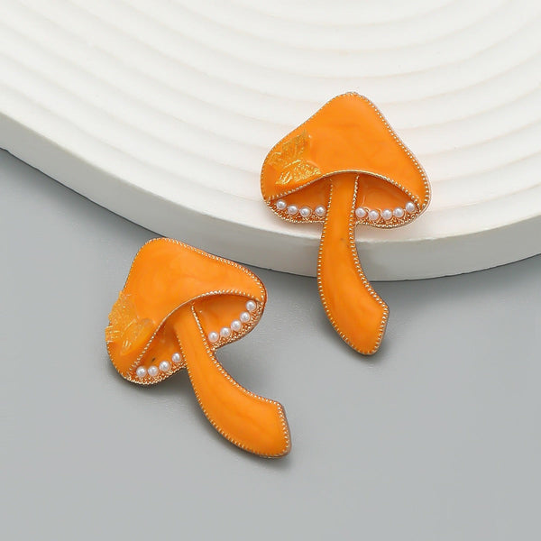 Veile Studios Female Fashion Mushroom For Women In Jewellery And Accessories Earrings