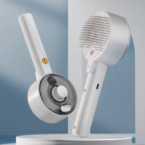 Pet Spray Massage Comb For Cats And Dogs With Electric Water Steam Brush Kitten Bath Hair Remover Dog Grooming