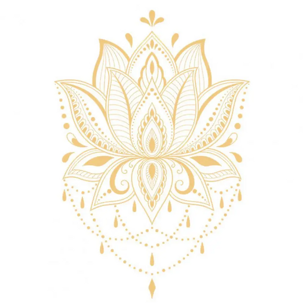 Decal Lotus Shape Removable Pvc Om Sign Meditation Art Vinyl Wall Sticker For Yoga Portable Home Bedroom Simple Delicate Murals Wall Stickers