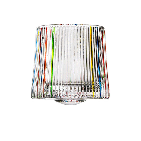 Hand Drawn Rotating Glass Cups Multiple Purpose Whiskey Glasses Glassware & Drinkware