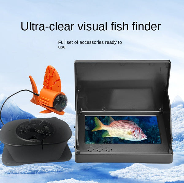 Fish Detector Small Visual Fishing Underwater Probe Ultra Clear Camera Photography Day Night Dual Use Vision Fish Finders Depth Sounders