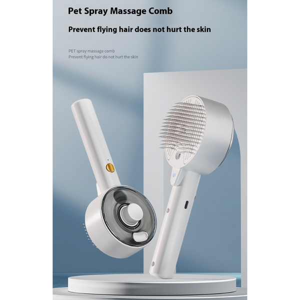 Animal Hair Remover Brush For Dogs And Cats With Self Cleaning Functionality Dog Grooming