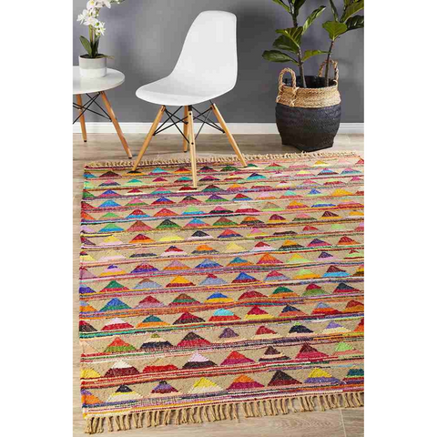 Rug Culture Atrium Bunting Multi By Rectangle Rugs