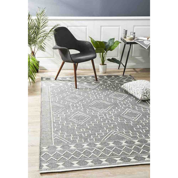 Rug Culture Hudson 802 Grey By Rectangle Rugs