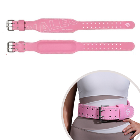 Belts Elosung Size Pink Professional Weightlifting Belt With Sponge Padding For Deep Squat And Deadlift Men Women Fitness Support