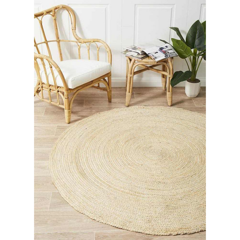 Rug Culture Atrium Polo Bleach By 120X120cm Round Rugs