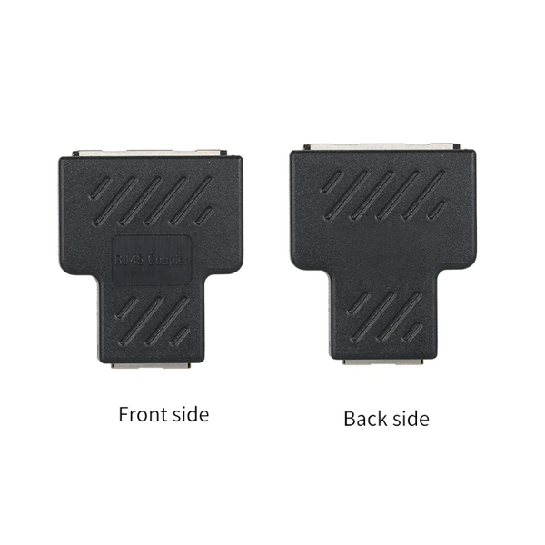1 To 2 Ways Lan Rg45 Cat6 Cat5e 8P8c Stp Shielded Ethernet Network Cable Rj45 Female Splitter Connector Adapter Ethernet Cables (Rj 45/8P8c)