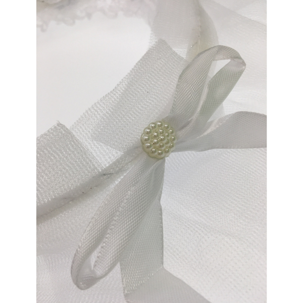 Br Costumes Hen's Party Veil White Bride To Be Headband Flowers Bridal Shower Bachelorette Belts & Sashes