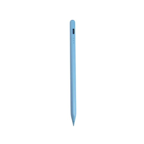 Elosung Blue Stylus Pen For Ipad (2018 & Later) Tilt Pressure Magnetic Attachment Led Battery Indicator Type C Rechargeable Styluses