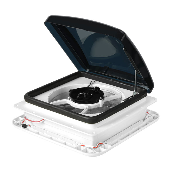 Manan Roof Vent Hatch Rv Shower Air Exhaust 12V Fan Led Light Trailer Roof Vents