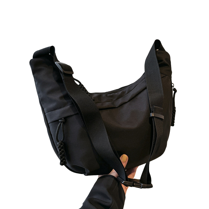 Black Stylish Olive Green Crossbody Bag With Adjustable Strap Comfortable And Practical Bags