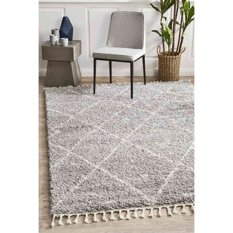 Rug Culture Saffron 44 Silver By Rectangle Rugs