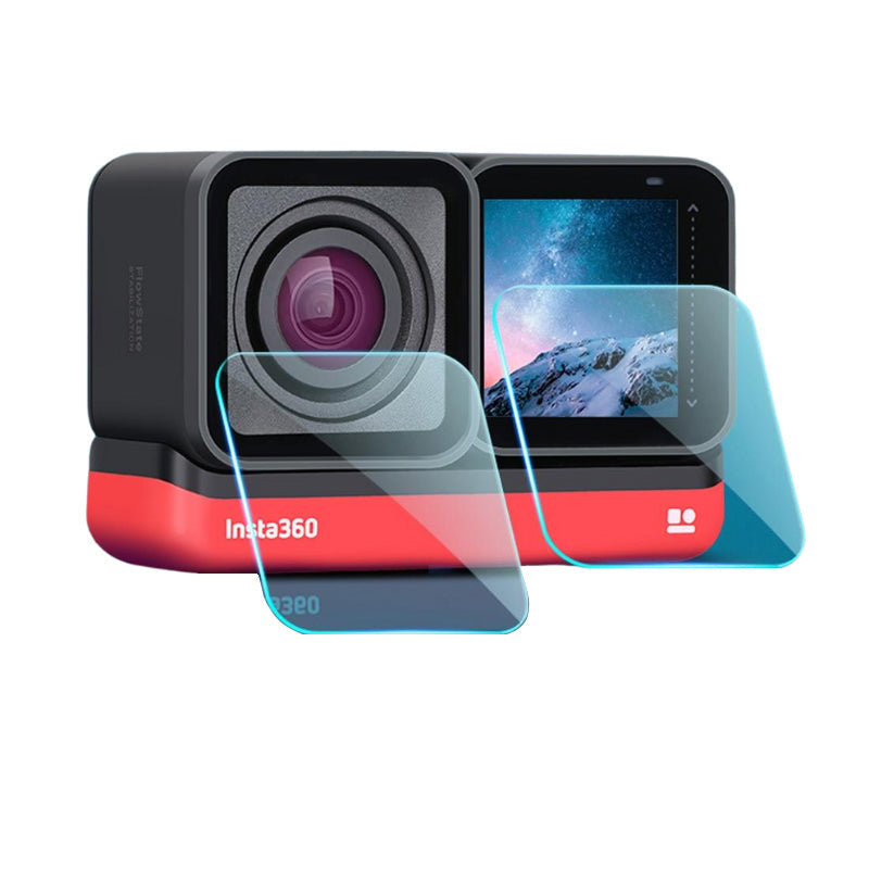 Tempered Glass Film For Insta360 One R 4K Lcd Display And Lens Protection Other Camera & Photo Accs
