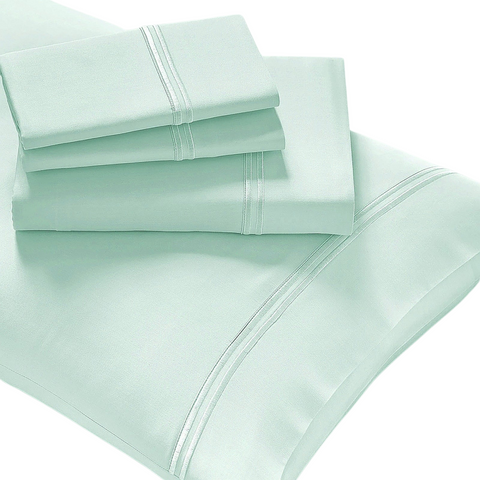 Strada Embroidered 1000 Tc Egyptian Cotton Spa Split King Sheet Sets By Renee Taylor Sheets