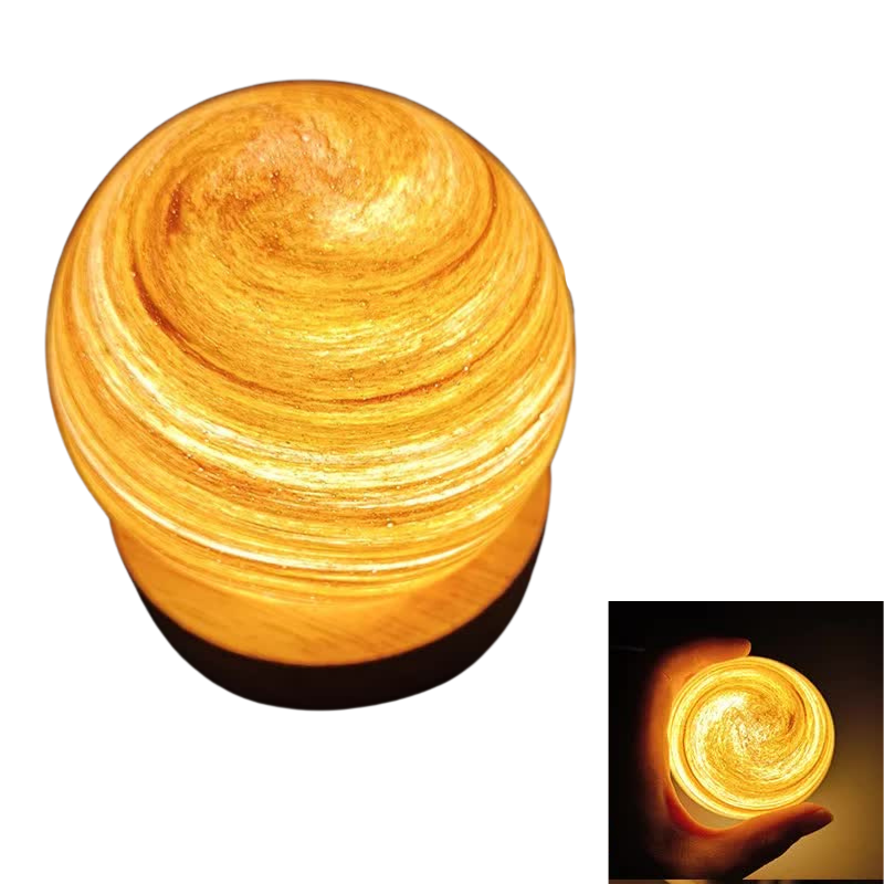 Elosung Sunset Led Planet Night Light With Base Usb Rechargeable Night Lights