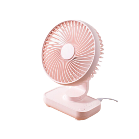 Pink Mini Fan Compact Quiet And Rechargeable For Personal Cooling Portable Fans