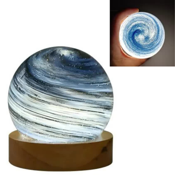 Elosung Starry Sky Led Planet Night Light With Base Usb Rechargeable Night Lights