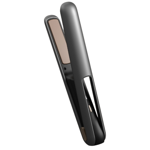 Elosung Starry Gray Wireless Usb Charging Hair Straighteners Volume Two In One Straightening & Curling Irons