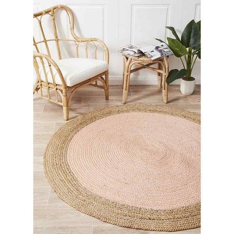 Rug Culture Atrium Polo Pink By Round Rugs