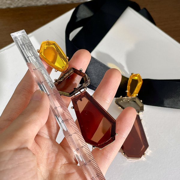 Veile Studios Personalized Long Retro Medieval Niche For Women Earrings