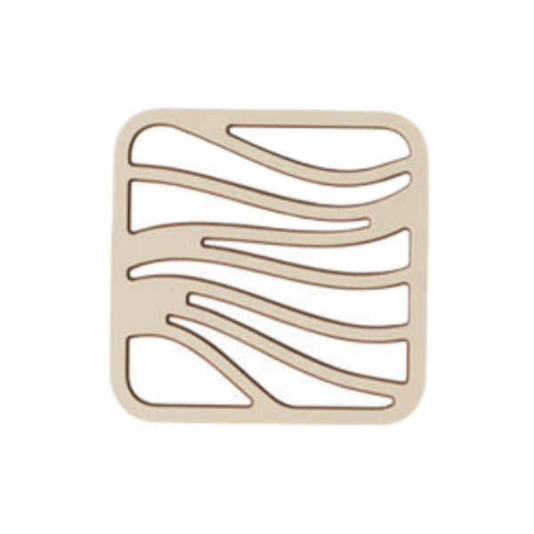 Elosung 6 Pieces Of Double Layer Bowl Dish Anti Slip Square Insulation Pads (Without Bracket) Placemats