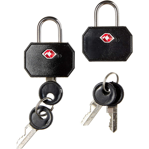 Lewis N. Clark 1 Pack Of 2 Tsa Key Locks Luggage Travel Padlock Keyed Black Other Luggage