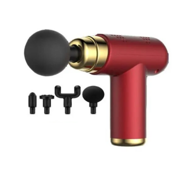 Mini Massage Gun Pistol Facial Massager For Body Neck Deep Tissue Muscle Relaxation Gout Pain Relief Massagers