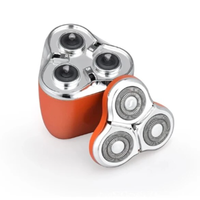 Electric Shaver Rechargeable Razor Mini Waterproof Shaving Machine For Men 3 Head Pocket Size Washable Beard Usb Men's Shavers