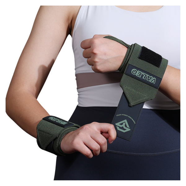 Elosung 1 Pair Heavy Duty Gym Wrist Wraps For Weightlifting Powerlifting And Injury Prevention Wrist & Knee Wraps